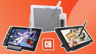 Product shots of the various best drawing tablets